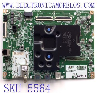 MAIN PARA TV LG / NUMERO DE PARTE 21201-03441 / EAX69762805(1.0) / S1103671 / 1000136791/65 / SUSTITUTA EBR36624836 / PANEL BOEI650WQ1QF7D / DISPLAY HV650QUB-F7D / MODELO 65UQ7570PUJ.CUSFBH	